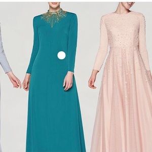 Inayah very beautiful pink evening maxi dress